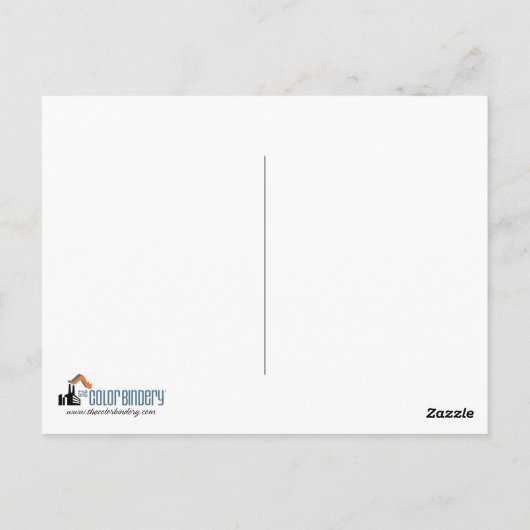 Vlag Briefkaart (Achterkant)