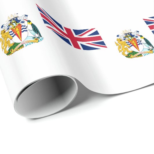 Vlag Brits Antarctisch Gebied Cadeaupapier (Rol Hoek)