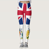 Vlag Brits Antarctisch Gebied Leggings (Voorkant)