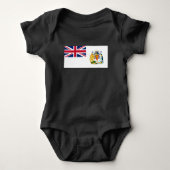 Vlag Brits Antarctisch Gebied Romper (Voorkant)