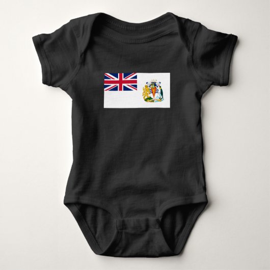 Vlag Brits Antarctisch Gebied Romper (Voorkant)