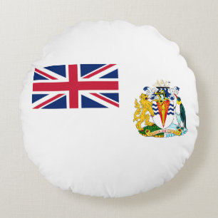 Vlag Brits Antarctisch Gebied Rond Kussen