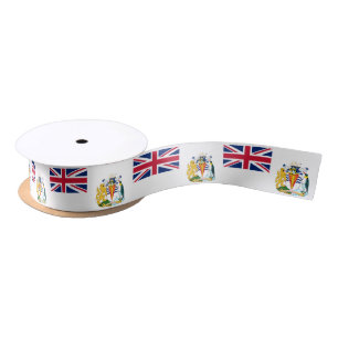 Vlag Brits Antarctisch Gebied Satijnen Lint