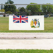 Vlag Brits Antarctisch Gebied Spandoek (Insitu)