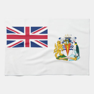 Vlag Brits Antarctisch Gebied Theedoek