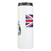 Vlag Brits Antarctisch Gebied Thermosbeker (Achterkant)
