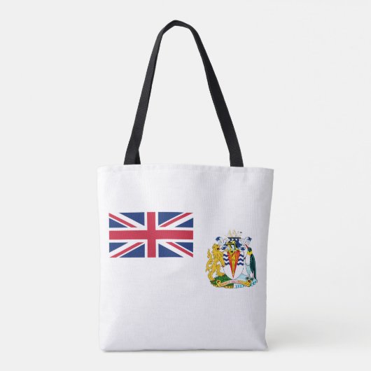 Vlag Brits Antarctisch Gebied Tote Bag (Achterkant)