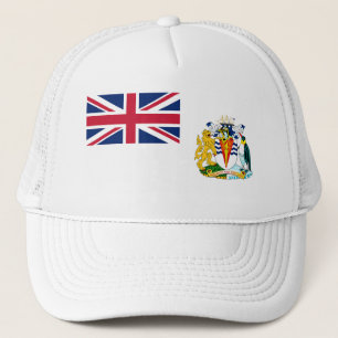 Vlag Brits Antarctisch Gebied Trucker Pet
