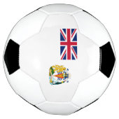 Vlag Brits Antarctisch Gebied Voetbal (Gedraaid)