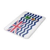 Vlag Brits gebied in de Indische Oceaan Badmat (Gekanteld)