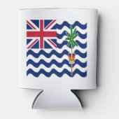 Vlag Brits gebied in de Indische Oceaan Blikjeskoeler (Voorkant)