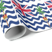 Vlag Brits gebied in de Indische Oceaan Cadeaupapier (Rol Hoek)