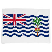 Vlag Brits gebied in de Indische Oceaan Groot Cadeauzakje (Voorkant)