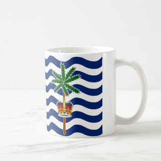 Vlag Brits gebied in de Indische Oceaan Koffiemok