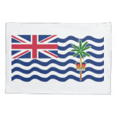 Vlag Brits gebied in de Indische Oceaan Kussensloop (Achterkant)