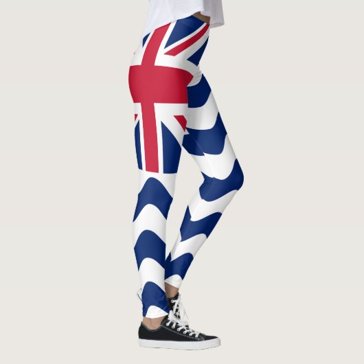 Vlag Brits gebied in de Indische Oceaan Leggings (Rechts)