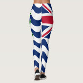 Vlag Brits gebied in de Indische Oceaan Leggings (Achterkant)