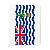 Vlag Brits gebied in de Indische Oceaan Magneet (Verticaal)