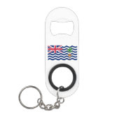 Vlag Brits gebied in de Indische Oceaan Mini Flessenopener (Voorkant)