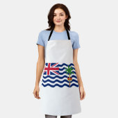 Vlag Brits gebied in de Indische Oceaan Schort (Gedragen)