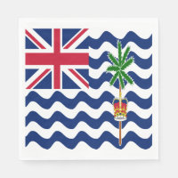 Vlag Brits gebied in de Indische Oceaan