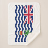 Vlag Brits gebied in de Indische Oceaan Sherpa Deken (Voorkant)