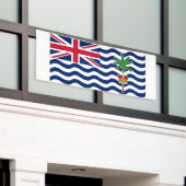 Vlag Brits gebied in de Indische Oceaan Spandoek (Buitenkant Gebouw)