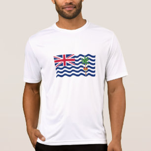 Vlag Brits gebied in de Indische Oceaan T-shirt