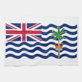 Vlag Brits gebied in de Indische Oceaan Theedoek (Horizontaal)