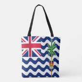 Vlag Brits gebied in de Indische Oceaan Tote Bag (Achterkant)