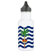 Vlag Brits gebied in de Indische Oceaan Waterfles (Rechts)