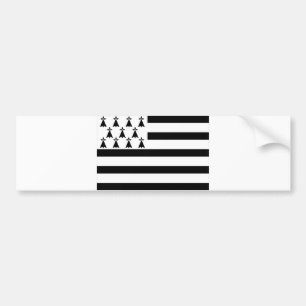 vlag Brittany Bretagne france Bumpersticker