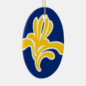 vlag Brussel (België) Keramisch Ornament (Rechts)