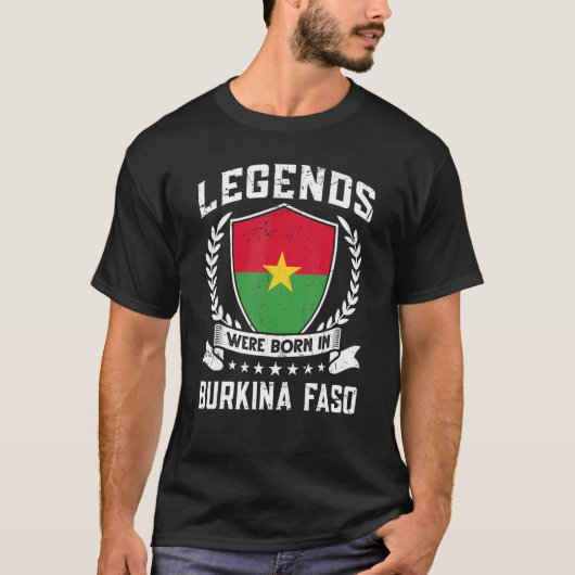  vlag Burkina Faso T-shirt (Voorkant)