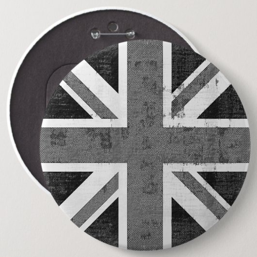  vlag Button Verenigd Koninkrijk Square (Voorkant /achterkant)