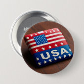 Vlag Buttonnen & Accessoires Ronde Button 7,6 Cm (Voorkant /achterkant)