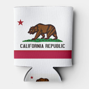 Vlag Californië Blikjeskoeler