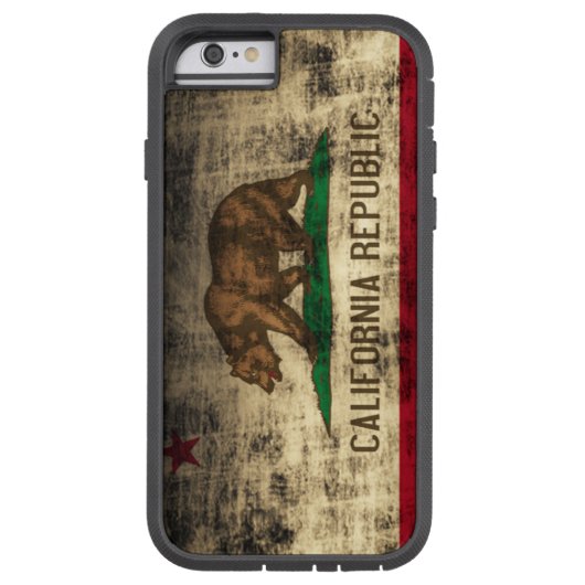  vlag Californië Case-Mate iPhone Case (Achterkant)