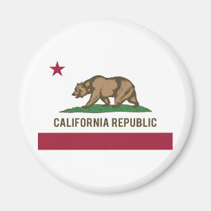 Vlag Californië - Kleur Magneet