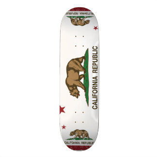Vlag Californië Skateboard