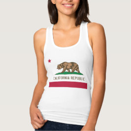 Vlag Californië T-shirt