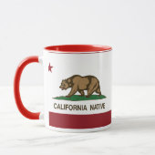 Vlag Californische binnenlandse republiek Mok (Links)