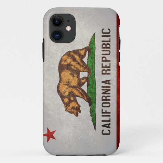 Vlag Californische staat Case-Mate iPhone Case (Achterkant)
