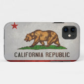 Vlag Californische staat Case-Mate iPhone Case (Achterkant (horizontaal))