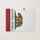 Vlag Californische staat Legpuzzel (Horizontaal)