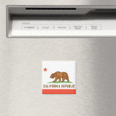 Vlag Californische staat Magneet (Insitu (Vaatwasser))