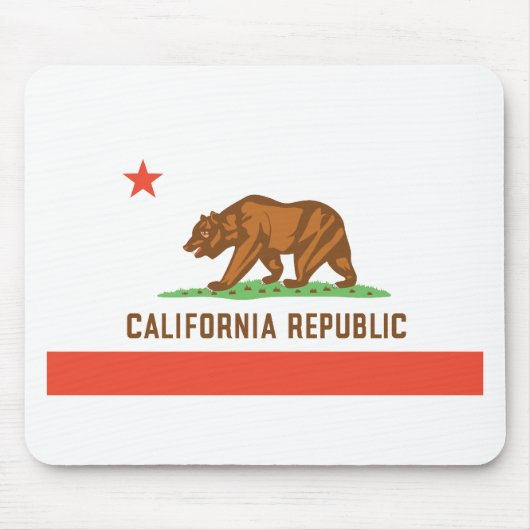 Vlag Californische staat Muismat (Voorkant)
