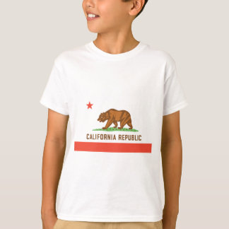 Vlag Californische staat T-shirt