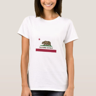 Vlag Californische staat T-shirt