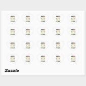 Vlag camou Proud Daughter Leger VS Hart Sticker (Vel)